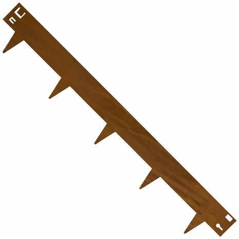 Cortenstaal borderrand 16x106cm, Tuin en Terras, Bielzen en Borders, Ophalen, Overige materialen, 100 tot 200 cm, Overige typen