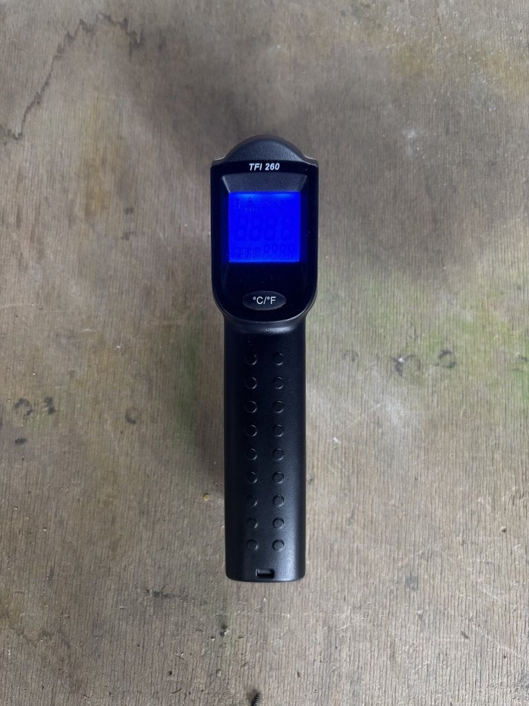 Ebro infrarood thermometer, Ophalen of Verzenden, Zo goed als nieuw