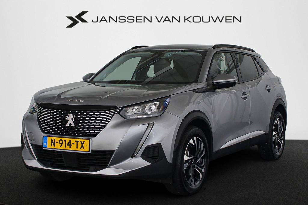 Peugeot 2008 1.2 PureTech Allure Automaat Keyless Achteruitr, Gebruikt, Euro 6, 1199 cc, Leder en Stof