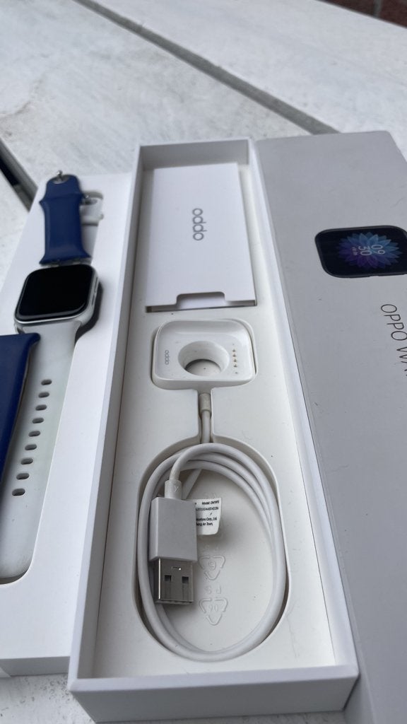 OPPO Smartwatch, Gebruikt, OPPO, Wit, Ophalen of Verzenden