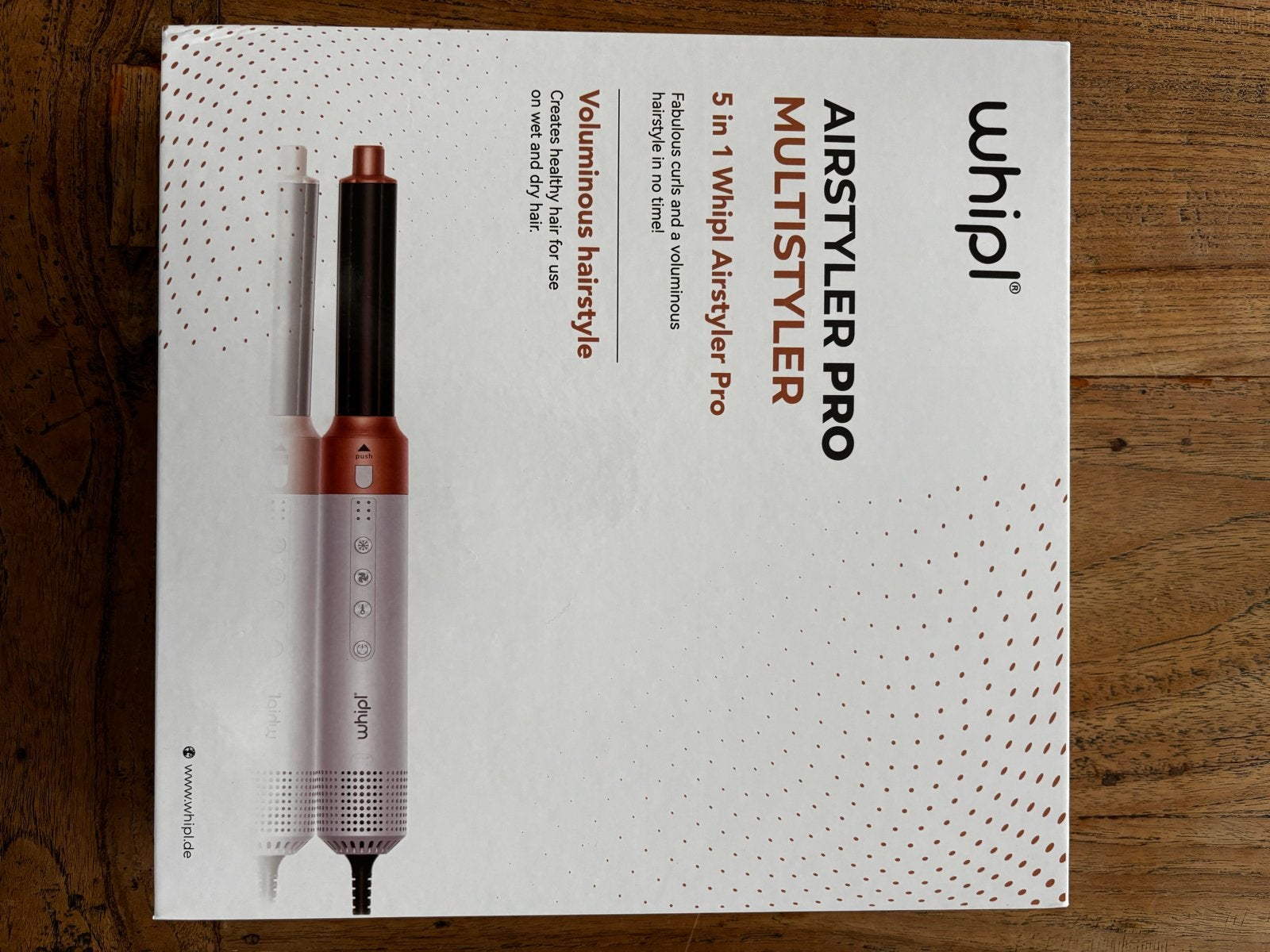 Whipl Airstyler Pro Multistyler 5-in-1, Ophalen of Verzenden, Nieuw, Föhn of Haardroger
