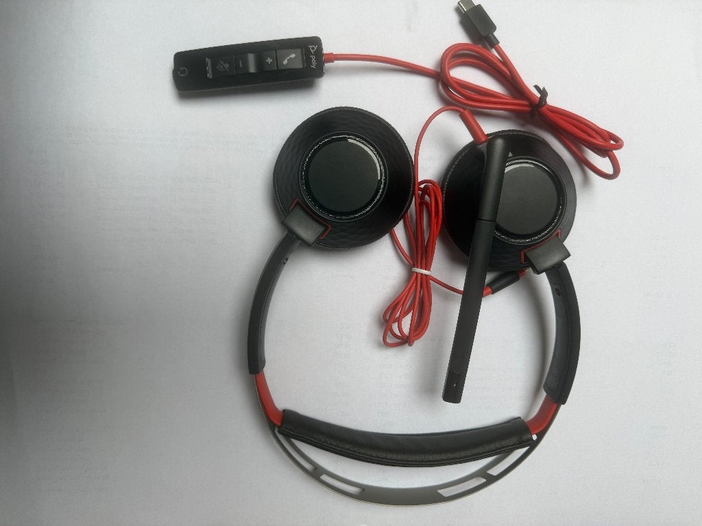 Poly Wired Headset , Computers en Software, Headsets, Ophalen of Verzenden