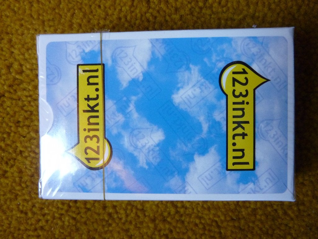 1 stok speelkaarten 123 inkt - nieuw, Verzamelen, Verzenden, Nieuw, Speelkaart(en)