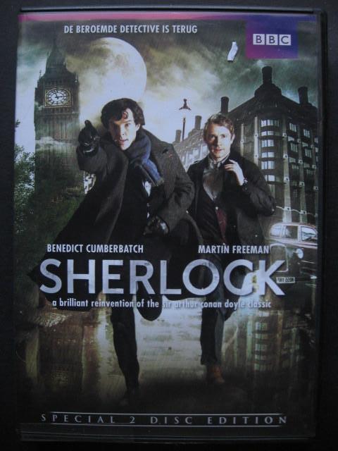 Sherlock 1, Cd's en Dvd's, Dvd's | Tv en Series, Gebruikt, Actie en Avontuur, Vanaf 12 jaar, Ophalen of Verzenden