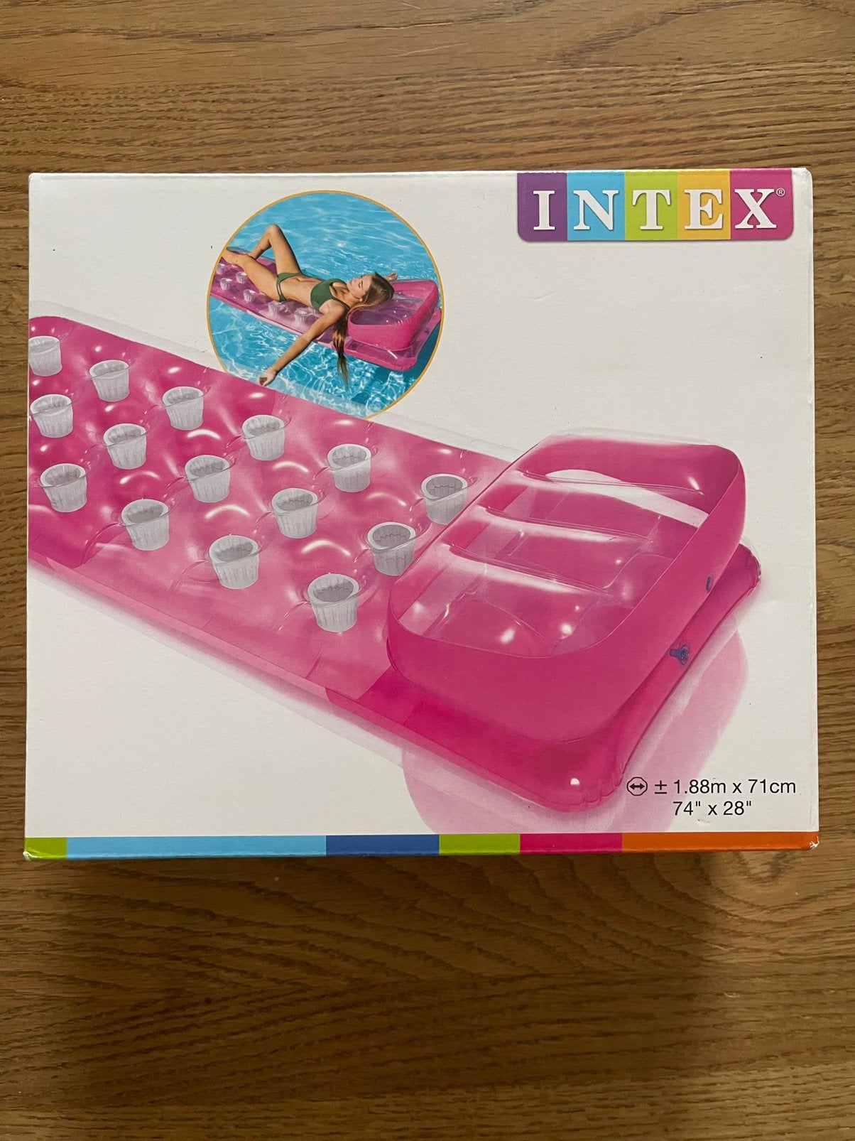 Roze luchtbed Intex, Ophalen of Verzenden, Nieuw