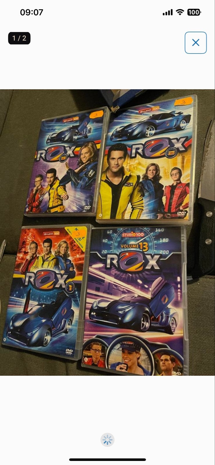 ROX DVD Boxset - Studio 100 - Diverse Volumes, Avontuur, Gebruikt, Verzamelbox, Nederlands