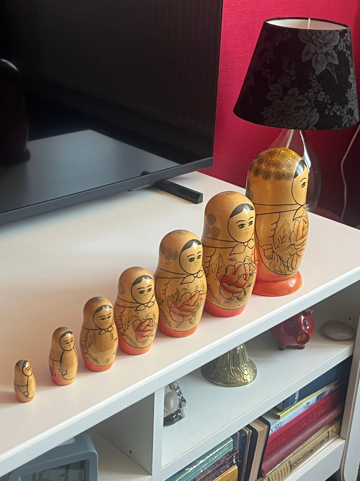 Set van 7 Matroesjka poppen - Russisch handwerk, Verzamelen, Ophalen of Verzenden, Zo goed als nieuw