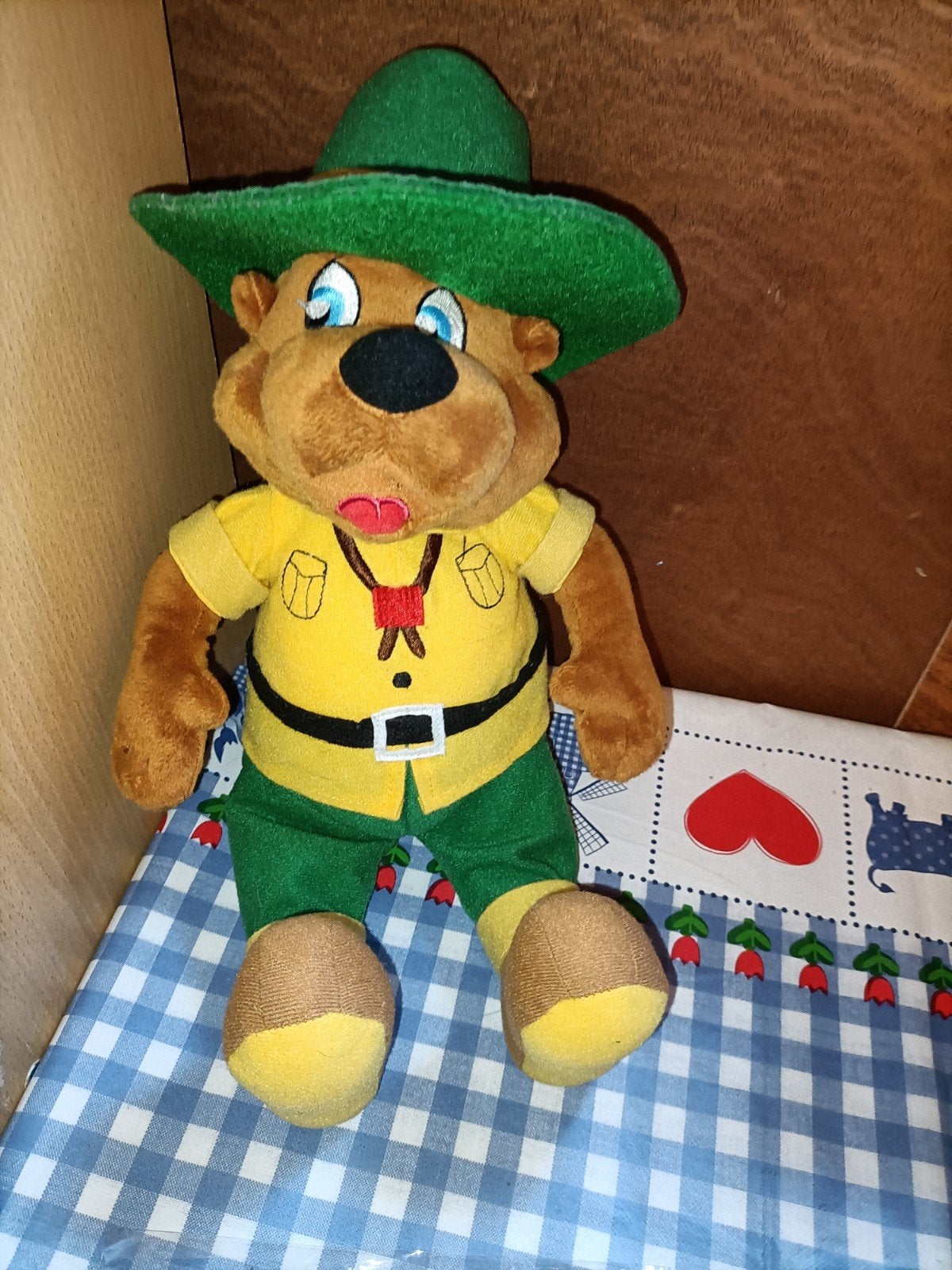 Bollo de Beer knuffel 40 cm groot + nieuwe armband, Ophalen of Verzenden, Zo goed als nieuw, Beer