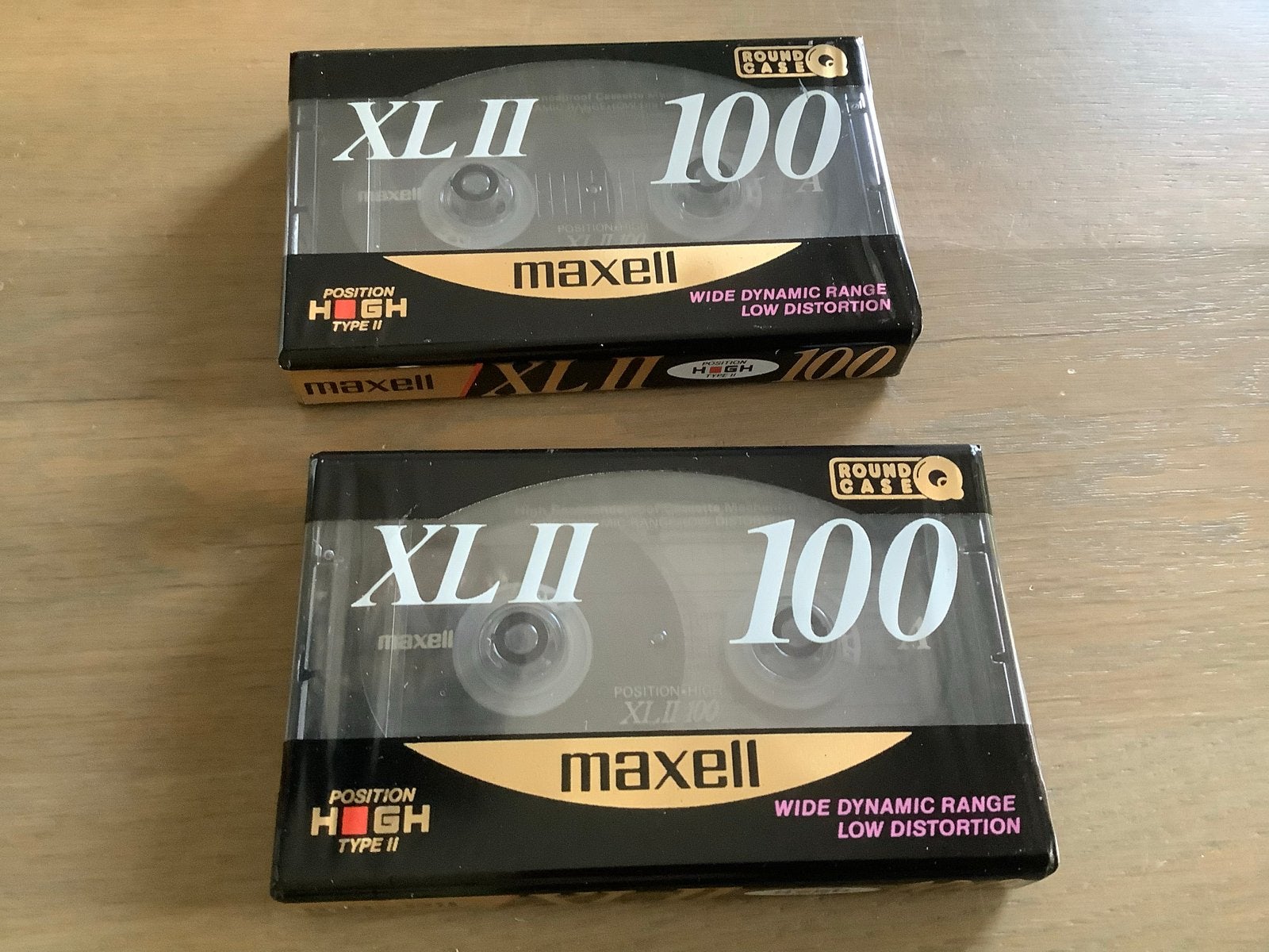 2x Maxell XLII 100 Cassettebandjes - Nieuw in verpakking, Cd's en Dvd's, Cassettebandjes, Nieuw in verpakking, Onbespeeld, Overige genres
