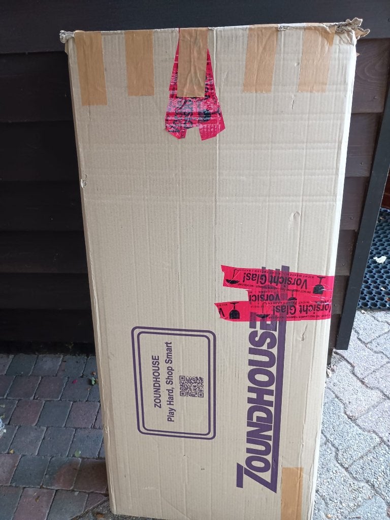 Doos voor verzending van een gitaar in koffer, Ophalen, Gebruikt, Overige typen