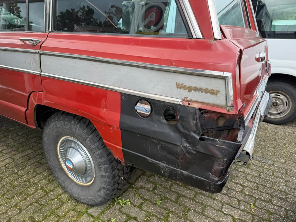 Gezocht: linker achterscherm Wagoneer 1978, Auto-onderdelen, Carrosserie en Plaatwerk, Gebruikt, Spatbord, Achter, Ophalen