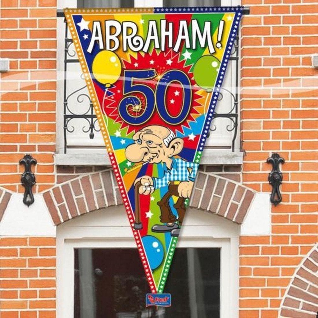 Puntvlag abraham te koop, Nieuw, Abraham of Sarah, Ophalen of Verzenden, A