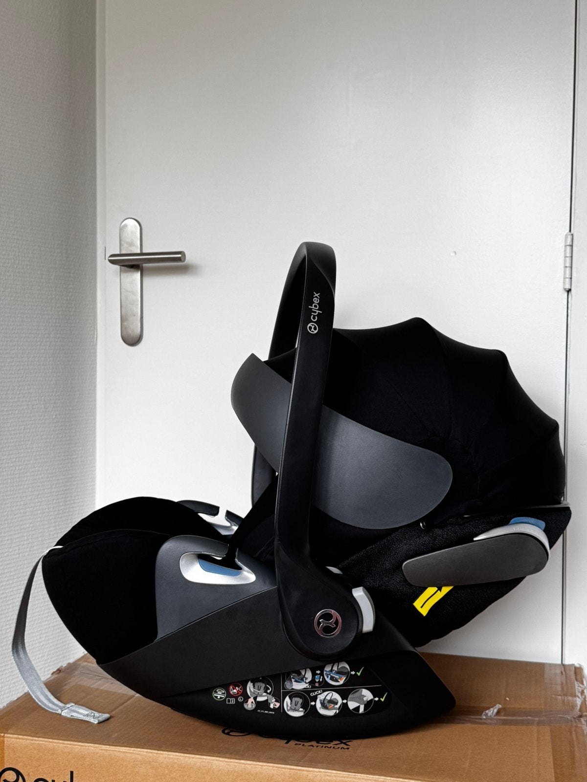 Cybex Platinum Cloud Z i-Size autostoel, Kinderen en Baby's, Autostoeltjes, Autogordel of Isofix, Zo goed als nieuw, 0 t/m 13 kg