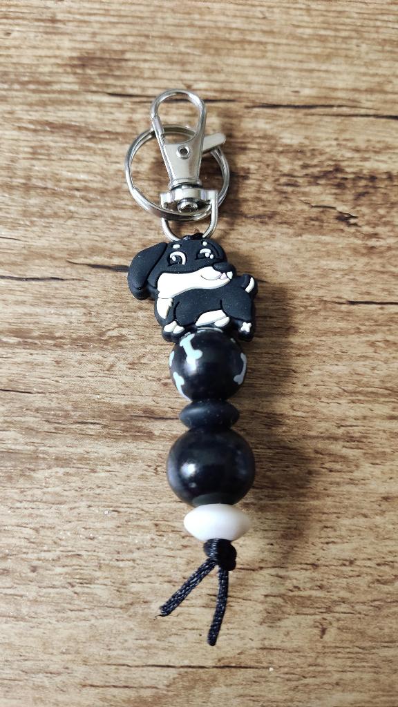 Sleutelhanger  Tashanger Teckel Dachshund evt. engeltje, Verzenden, Nieuw