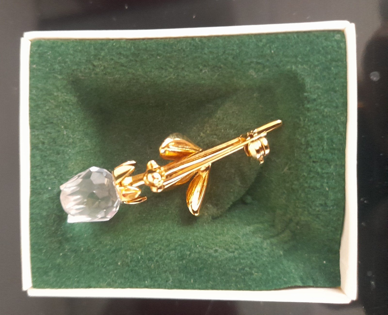Swarovski Crystal Memories Roos Broche, Verzamelen, Swarovski, Ophalen of Verzenden