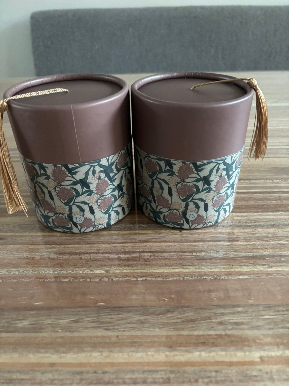 2 luxe geurkaarsen in koker van Zusss, Zusss, Nieuw, Ophalen of Verzenden, Glas
