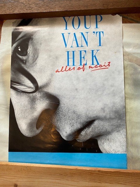 Poster Yoep vant Hek, Verzamelen, Ophalen of Verzenden, A1 t/m A3, Film en Tv, Rechthoekig Staand