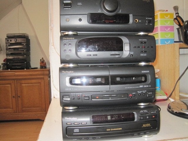 TECHNICS HIFI MIDI SET (zonder afstandsbediening!!), Gebruikt, Tuner of Radio, Losse componenten, Ophalen