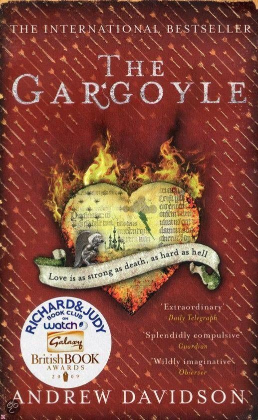 Andrew Davidson: The gargoyle, Ophalen of Verzenden, Gelezen