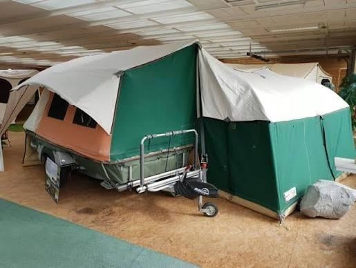 Holtkamper Kidsroom XL voor Kyte (beige, goede staat), Caravans en Kamperen, Ophalen of Verzenden, Tot en met 2
