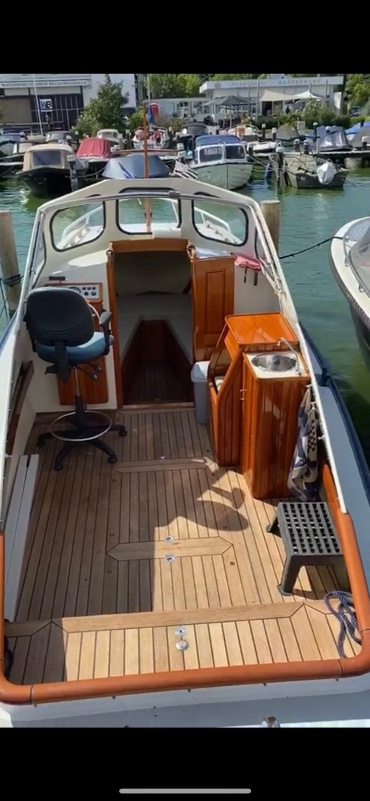 Mooi cabin sloep top boot, Ophalen, 10 tot 30 pk, Gebruikt, Binnenboordmotor