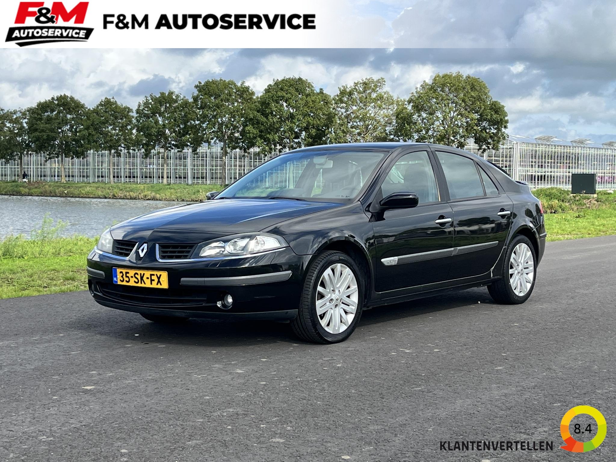 Renault Laguna 1.6-16V Tech Line Uniek! Incl nieuwe APK beur, Auto's, Laguna, Parkeersensor, Gebruikt, 4 cilinders
