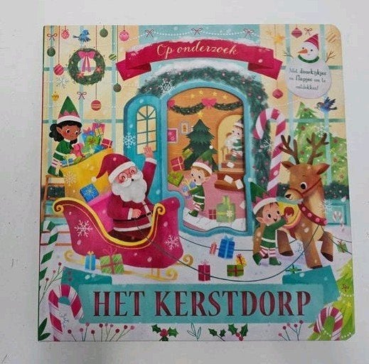 op onderzoek het kerstdorp, Ophalen of Verzenden, Kerst