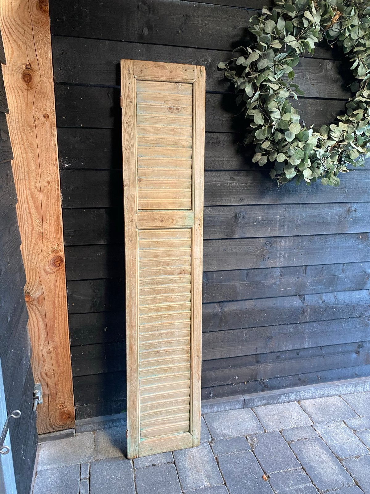 Louvredeur H184 x B37 - Decoratief of functioneel, Doe-het-zelf en Verbouw, Deuren en Horren, Gebruikt, Minder dan 80 cm, Overige typen