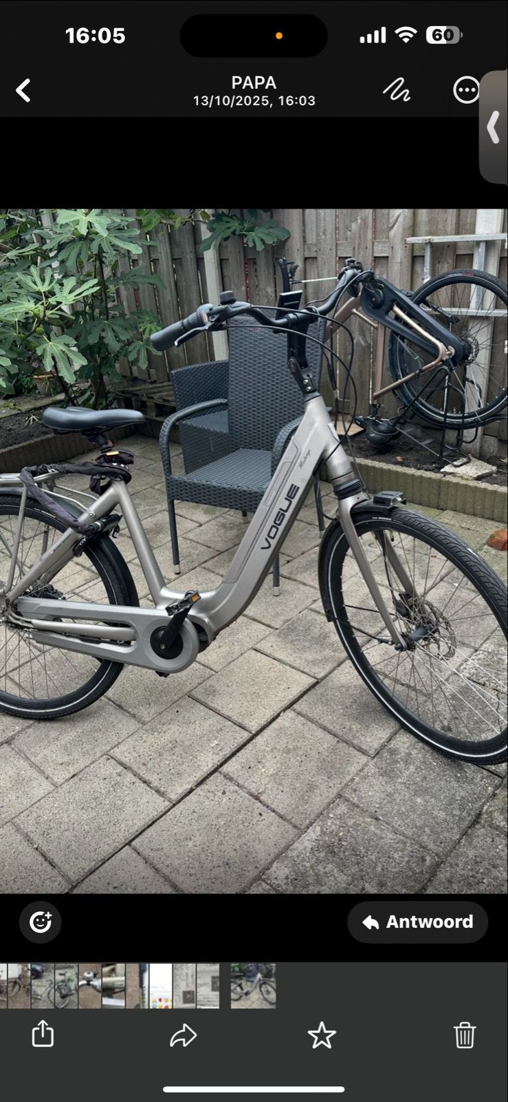 Vogue Infinity E-bike - Zo goed als nieuw, Overige merken, Ophalen of Verzenden, Zo goed als nieuw, 51 tot 55 cm
