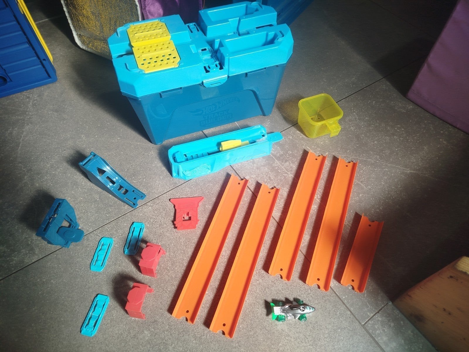 Hotwheels leuke meeneem box, Ophalen of Verzenden, Handmatig, Hot Wheels