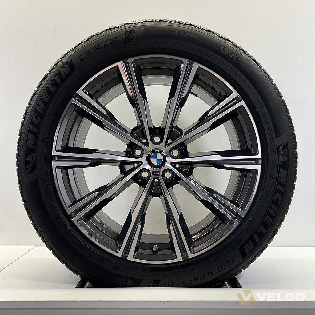 BMW X5 G05 EN X6 G06 SET VELGEN + WINTERBANDEN 20 INCH ORIG., Gebruikt, -, 275 mm, -