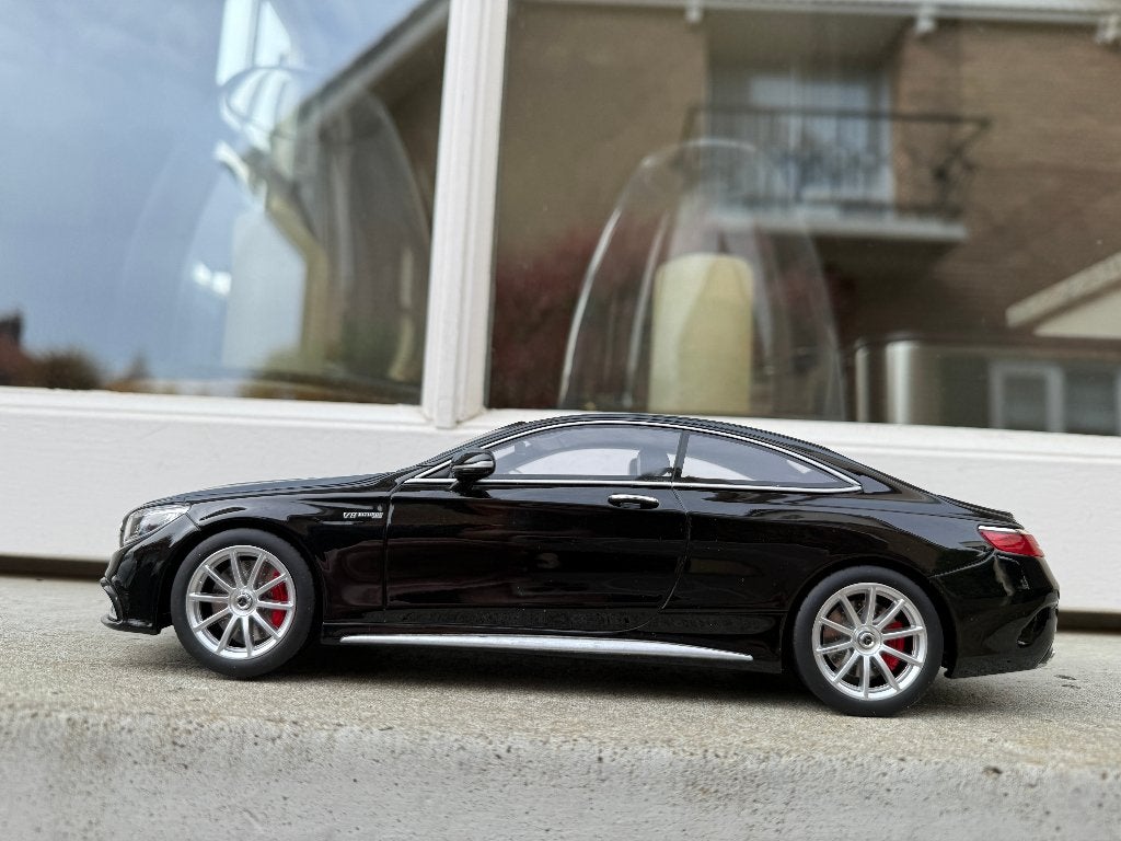1:18 Mercedes S63 AMG Coupe C217 zwart 2015 GT Spirit ZM041, Hobby en Vrije tijd, Overige merken, Info@gts-models.com, 2, rue de l'écusson, Zone commerciale Oxygène Sud, Josselin, 56120, FR