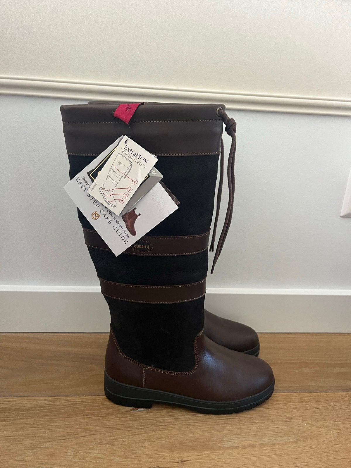 Nieuwe Dubarry Galway laarzen maat 39, Hoge laarzen, Bruin, Nieuw, Ophalen of Verzenden