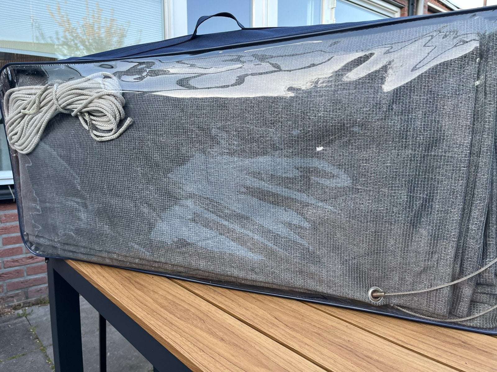Nesling Harmonica Schaduwdoek 2,90 x 3,00M, Tuin en Terras, Ophalen, Gebruikt