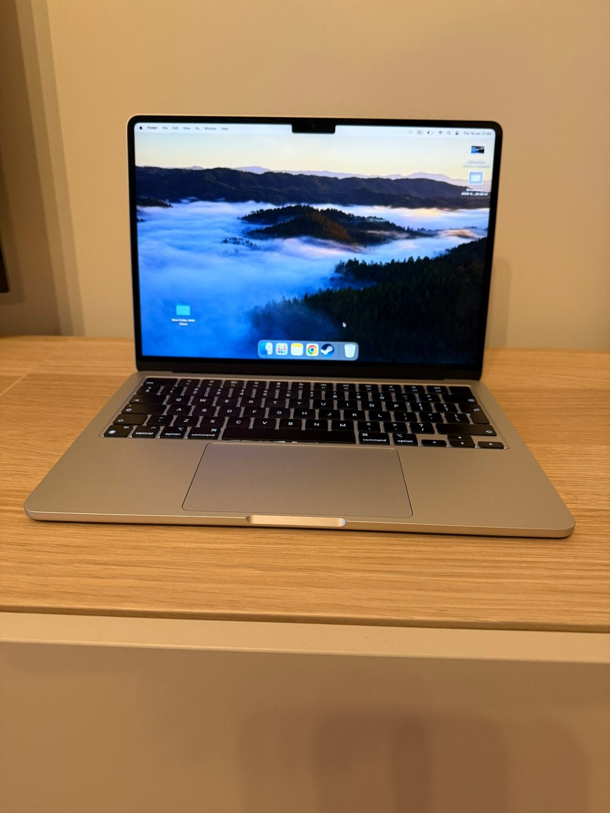 MacBook Air M2 13" 16GB RAM 256GB SSD - Zilver, Computers en Software, Apple Macbooks, Ophalen, 256 GB, Qwerty, 13 inch