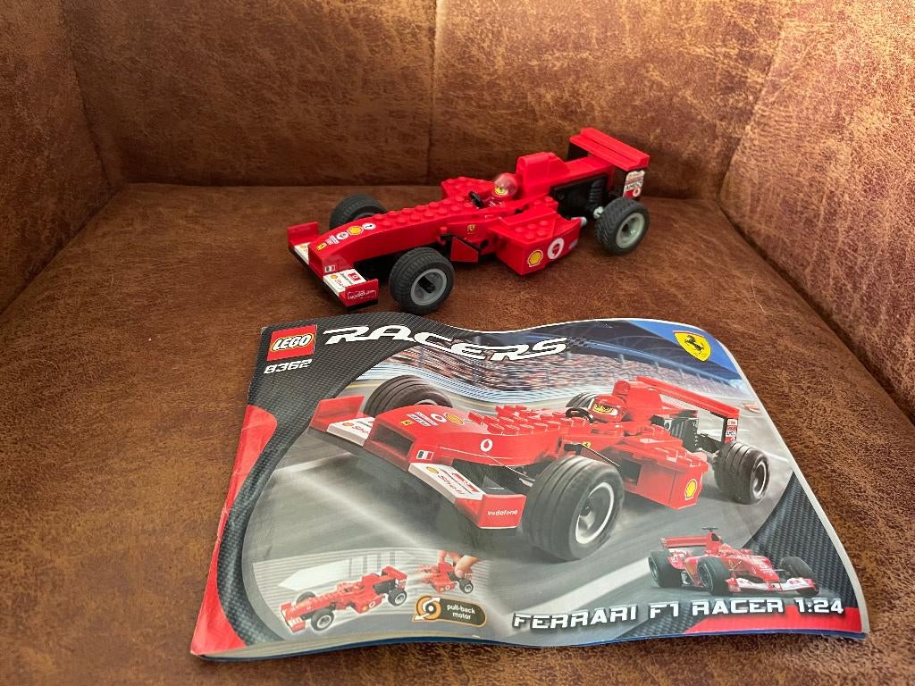 Racers 8362 Ferrari F1 Racer, Compleet, Gebruikt, Lego, Ophalen of Verzenden