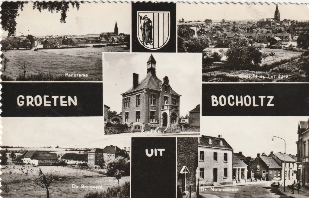 Bocholtz (L) - Groeten uit Bocholtz (5-luik, ca. 1965), Verzamelen, Ansichtkaarten | Nederland, Ophalen of Verzenden, 1960 tot 1980