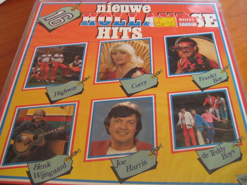 LP, 16 nieuwe Hollandse Hits, Ophalen of Verzenden, Zo goed als nieuw, 12 inch