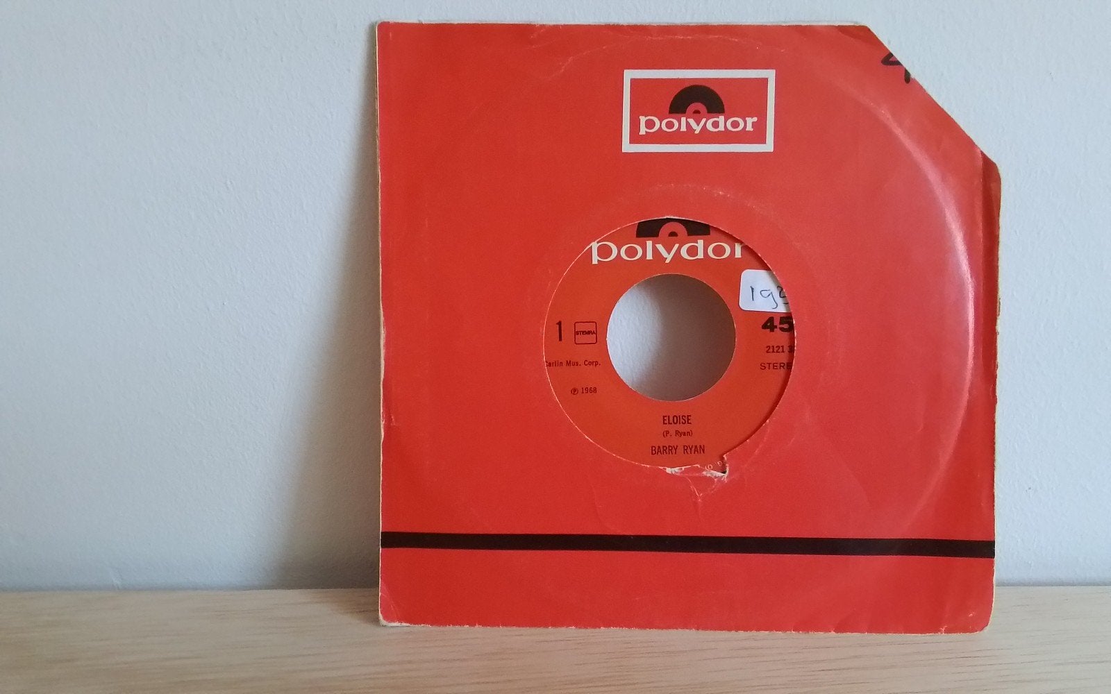 Barry Ryan - Eloise, Ophalen of Verzenden, Gebruikt, Pop