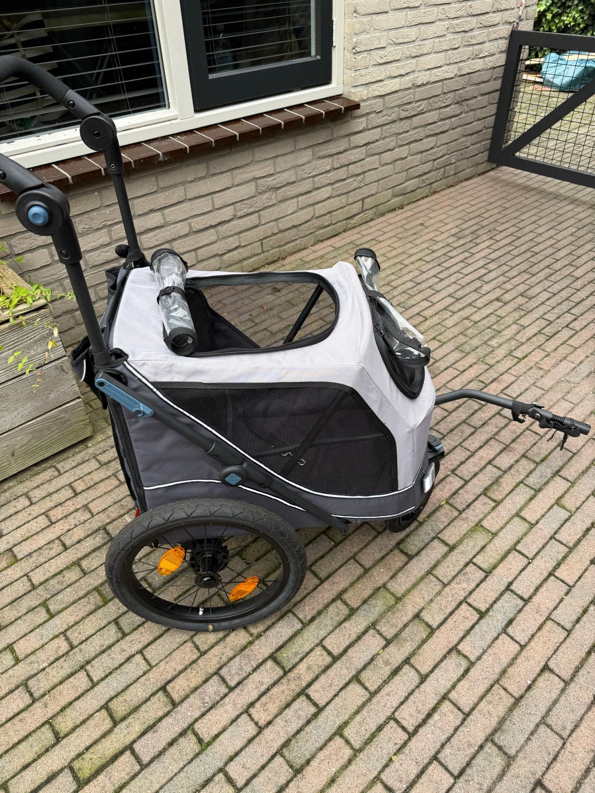 Hondenfietskar Trixie, Trixie, Ophalen, Zo goed als nieuw, Hondenfietskar