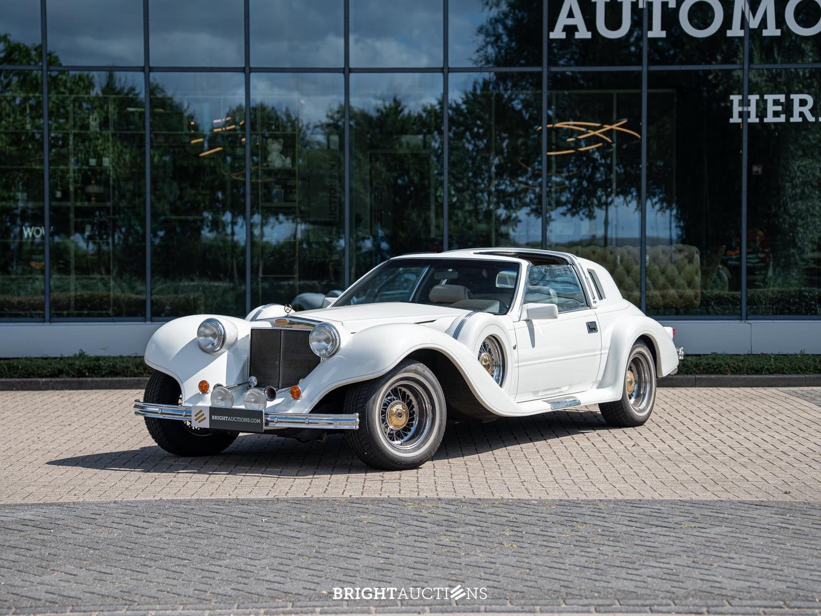 Spartan USA II 3.0 V6 (bj 1993, automaat), Auto's, Oldtimers, 4 stoelen, Wit, Bedrijf, Coupé