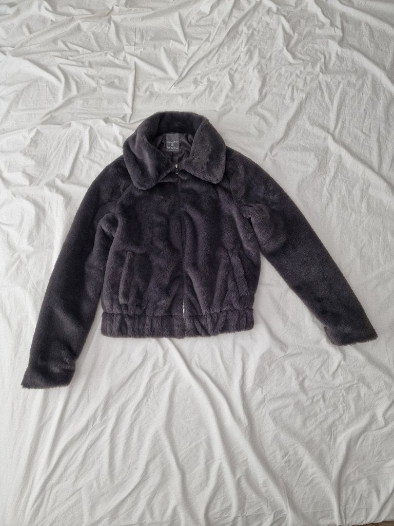 Grijze jas maat xxs - NIEUW, Primark, Ophalen of Verzenden, Zo goed als nieuw, Maat 34 (XS) of kleiner