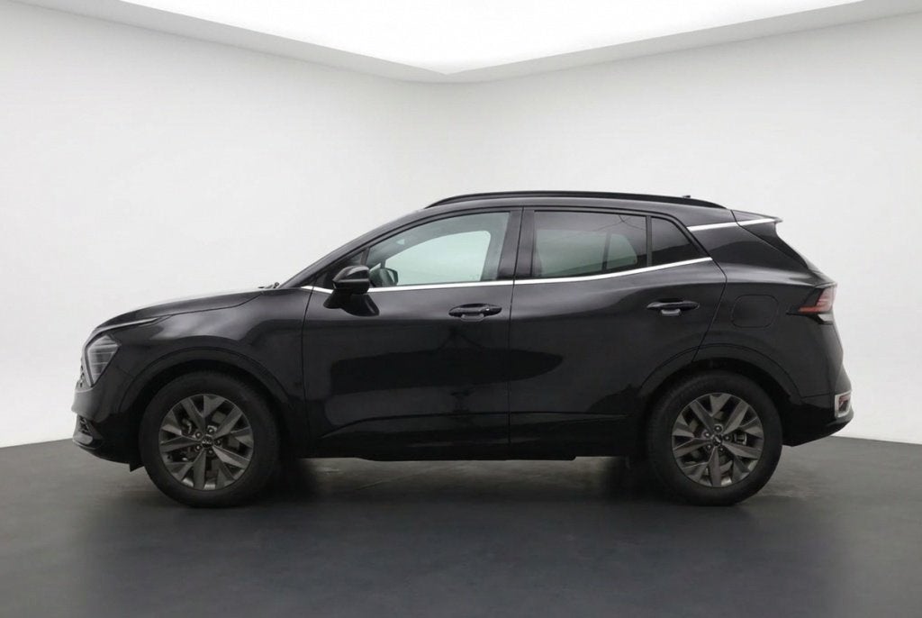 Kia Sportage 1.6 T-GDi Hybrid HEV 230pk GT-Plusline l PANO l, Auto's, Kia, Gebruikt, 4 cilinders, Zwart, Leder