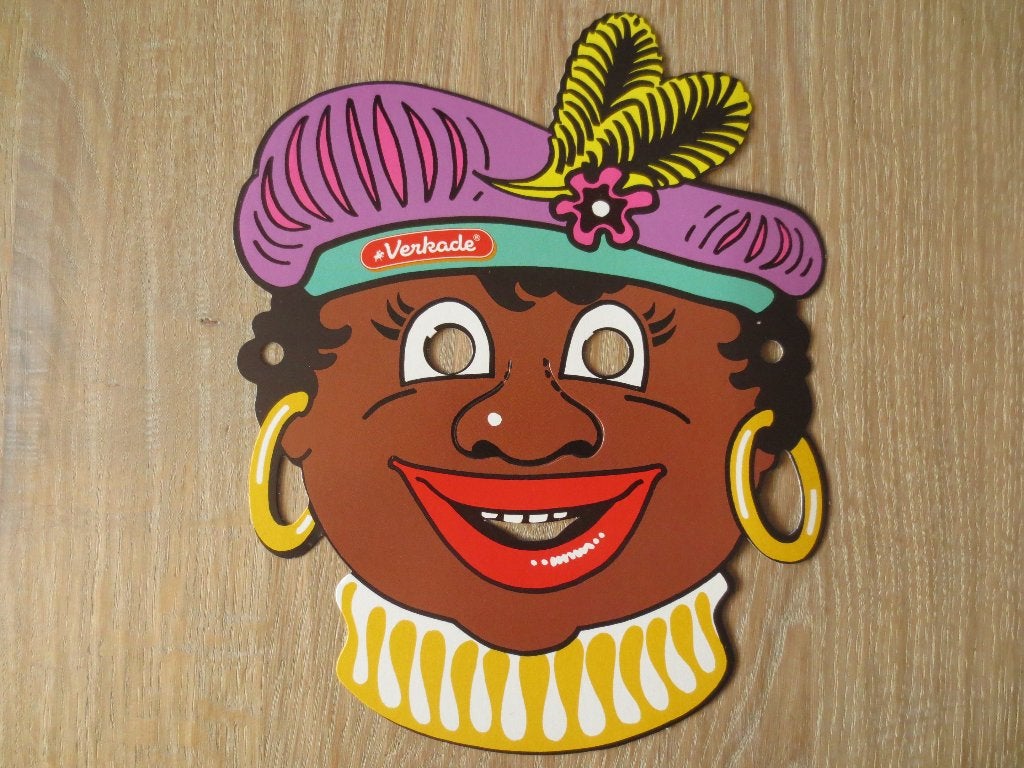 Sinterklaas -Zwarte Piet Masker - Nieuw -Verkade -Verzamelen, Ophalen of Verzenden, Nieuw
