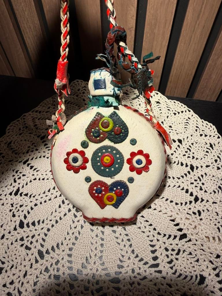 Authentieke Afrikaanse Veldfles Handgemaakt vintage, Antiek en Kunst, Ophalen of Verzenden