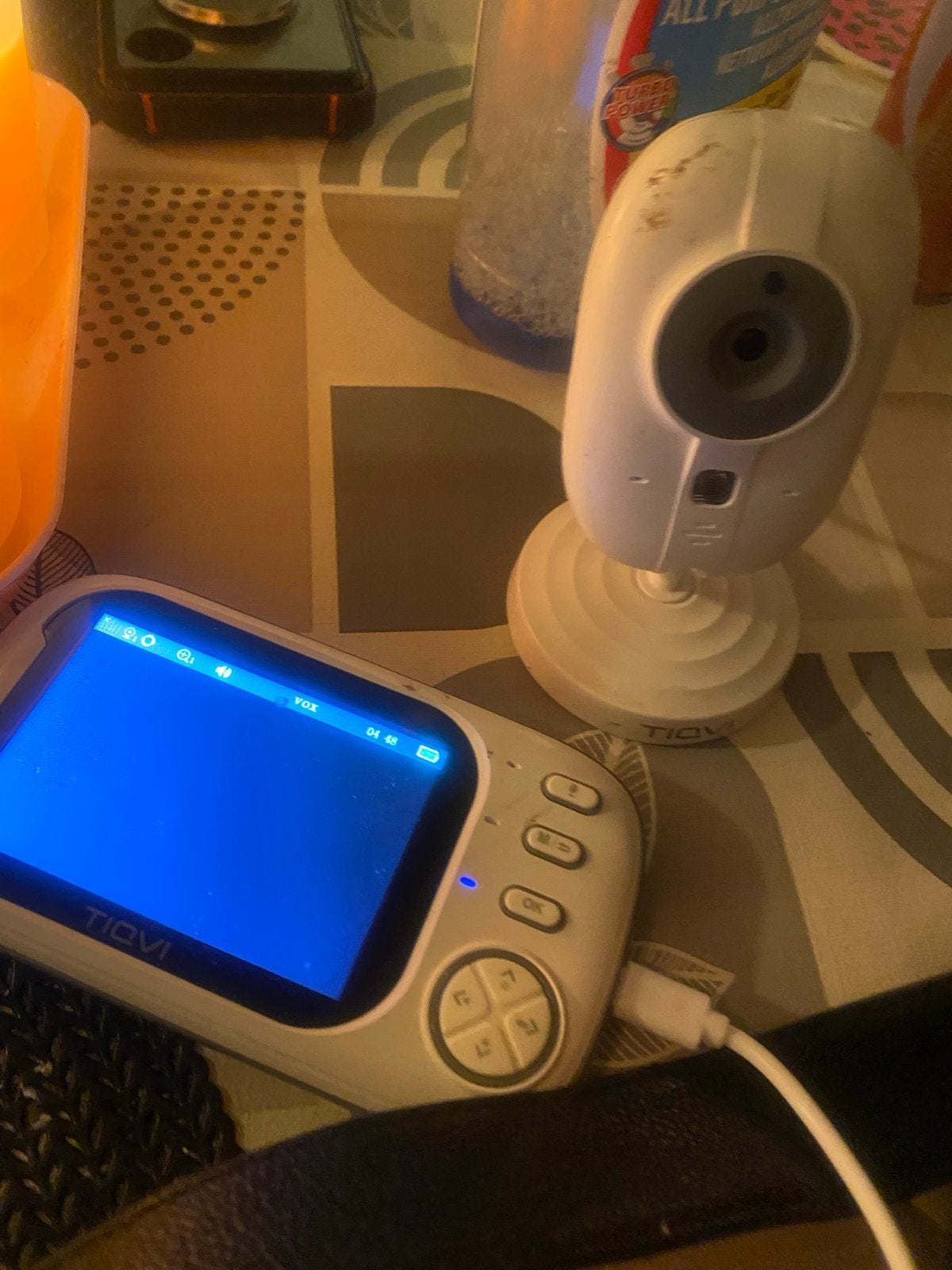 TIOVI Babyfoon zonder wifi met camera en terugspreekfunctie, Kinderen en Baby's, Babyfoons, Gebruikt, 100 tot 250 meter, Camera
