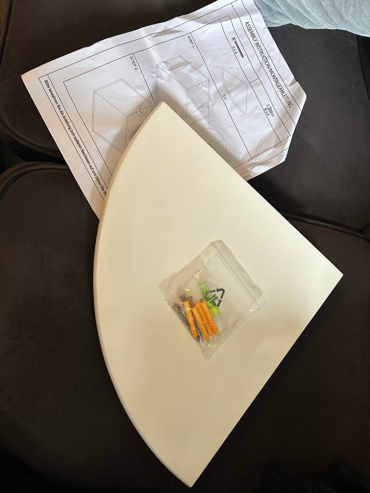 Witte Hoekplank - Nieuw in Doos, Huis en Inrichting, Ophalen of Verzenden, Nieuw