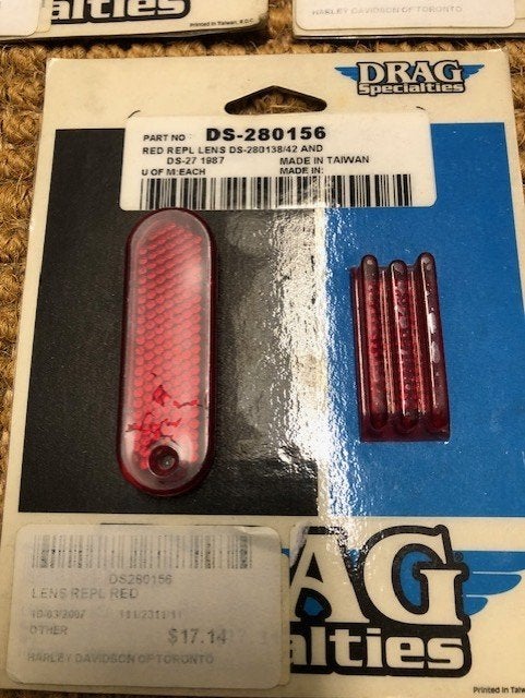 Lens replace sets van Drag Specialities USA , nieuw. type DS, Motoren, Ophalen of Verzenden, Nieuw