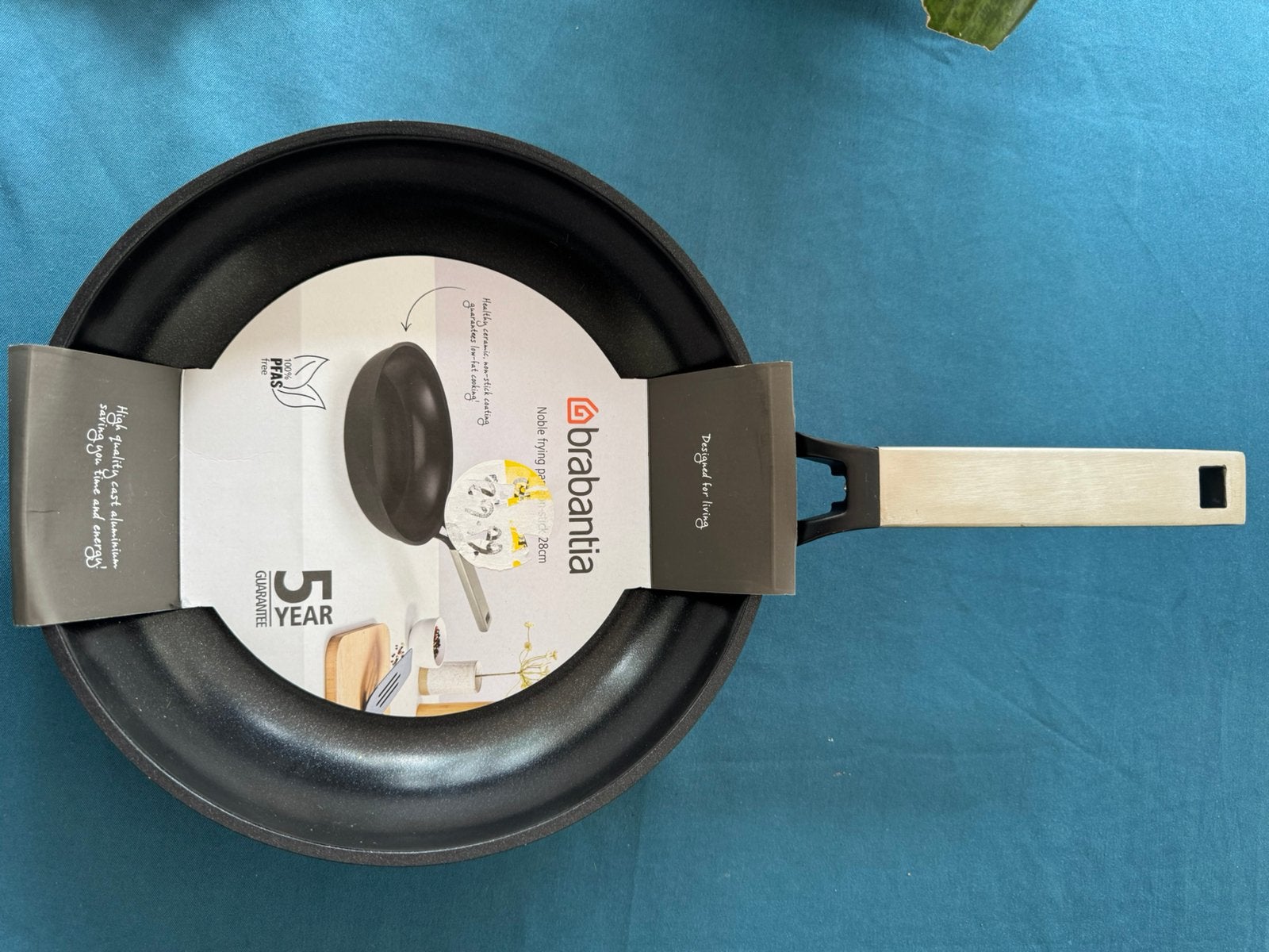 Brabantia Koekenpan - Nieuw 28 cm PFAS vrij, Antiaanbaklaag, Nieuw, Ophalen of Verzenden, Overige materialen
