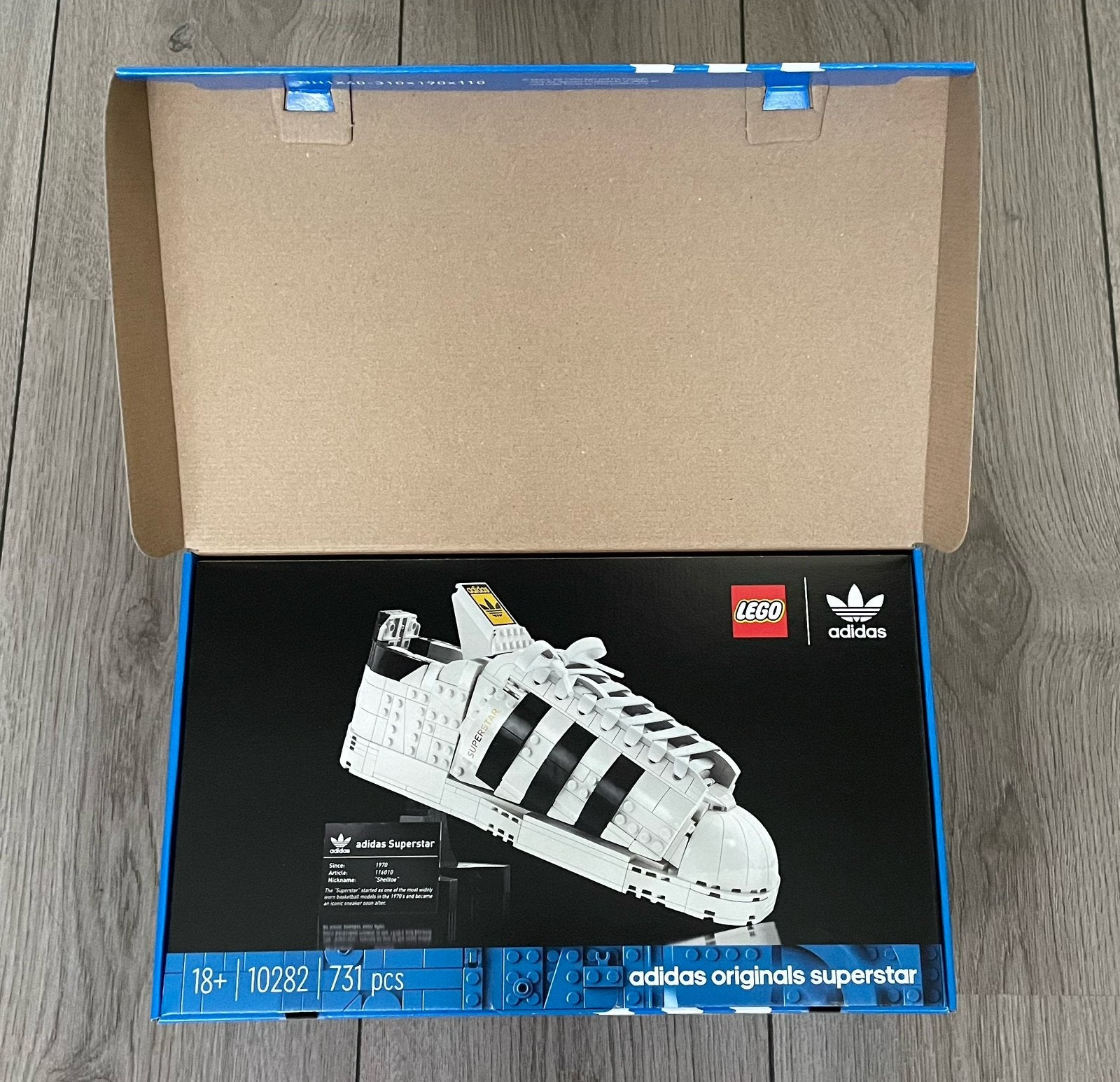 Lego 10282 Adidas Originals Superstar NIEUW, Kinderen en Baby's, Lego, Nieuw, Ophalen of Verzenden, Compleet